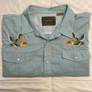 Howler Brothers Gaucho snap-shirt, XXL.